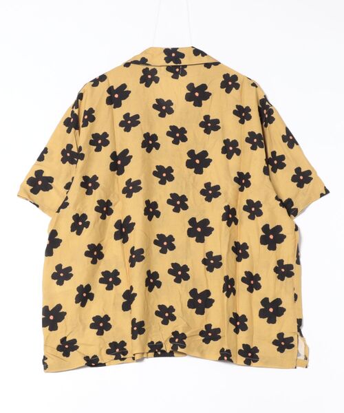 MARKEY'S（マーキーズ）の「総柄オープンカラー半袖シャツ/おとな（シャツ/ブラウス・レディース・ブルー/ベージュ・170cm）」の12枚目の写真