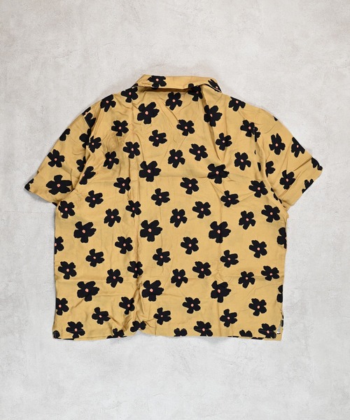 MARKEY'S（マーキーズ）の「総柄オープンカラー半袖シャツ/おとな（シャツ/ブラウス・レディース・ブルー/ベージュ・170cm）」の11枚目の写真