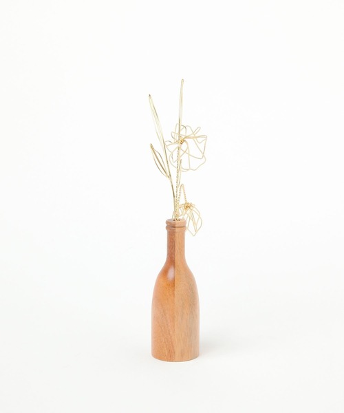 STUDIO PREPA／フラワーベース Yellow flower vase Bottle / STUDIO PREPA - AELU ONLINE SHOP