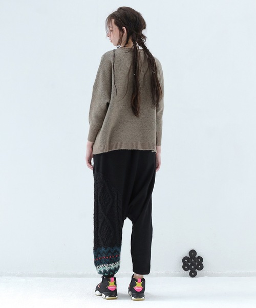 bedsidedrama（ベットサイドドラマ）の「GOD Only Knows Knit Sweater（ニット/セーター・レディース・ブラック/カーキ・1/2）」の10枚目の写真