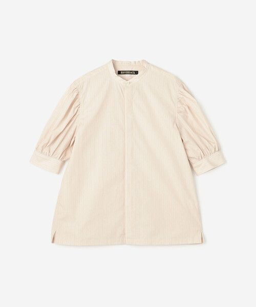 セール】HAVERSACK |〈別注〉半袖ギャザーシャツ WOMEN（シャツ