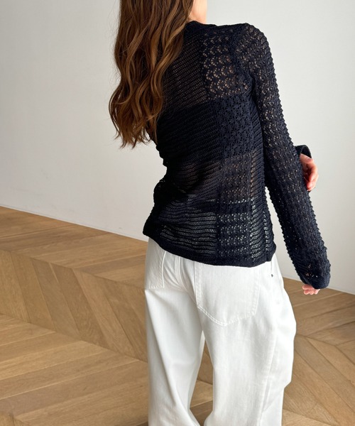 CANAL JEAN（キャナルジーン）の「El mar　パット付きチューブトップ（チューブトップ・レディース・ブラック/グレー/ホワイト・ONE SIZE）」の7枚目の写真