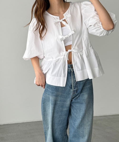 CANAL JEAN（キャナルジーン）の「El mar　パット付きチューブトップ（チューブトップ・レディース・ブラック/グレー/ホワイト・ONE SIZE）」の8枚目の写真