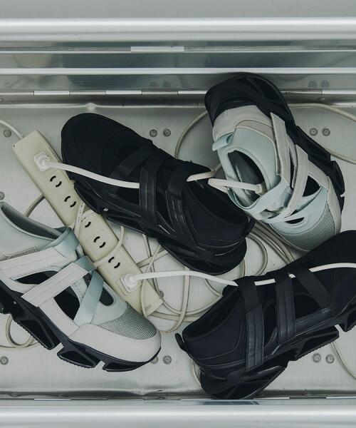 tk.TAKEO KIKUCHI（ティーケータケオキクチ）の「アクションソールスニーカーサンダル（サンダル・メンズ・ブラック/グレー・55/65/75）」の8枚目の写真