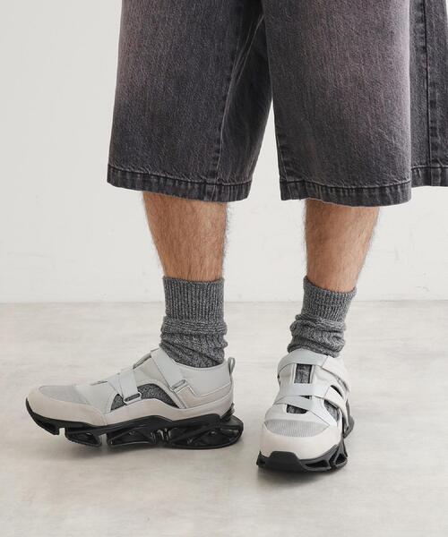 tk.TAKEO KIKUCHI（ティーケータケオキクチ）の「アクションソールスニーカーサンダル（サンダル・メンズ・ブラック/グレー・55/65/75）」の3枚目の写真