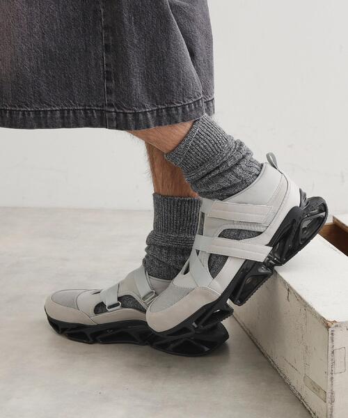 tk.TAKEO KIKUCHI（ティーケータケオキクチ）の「アクションソールスニーカーサンダル（サンダル・メンズ・ブラック/グレー・55/65/75）」の4枚目の写真