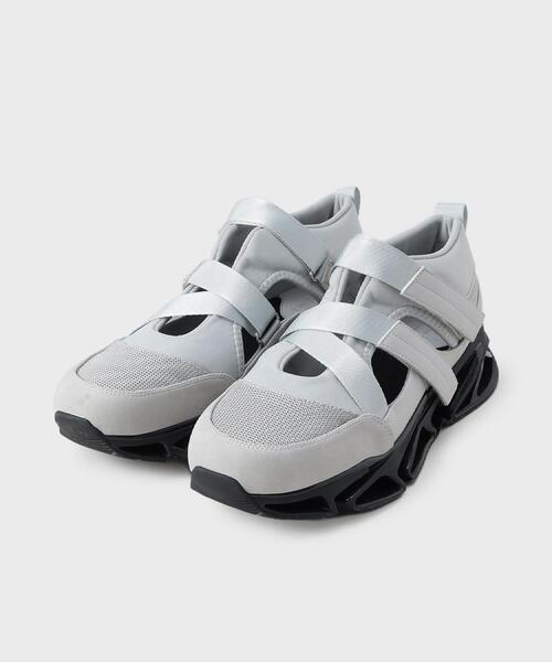 tk.TAKEO KIKUCHI（ティーケータケオキクチ）の「アクションソールスニーカーサンダル（サンダル・メンズ・ブラック/グレー・55/65/75）」の6枚目の写真