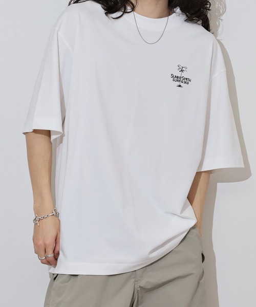 専用 MAXmara ショート丈Tシャツ ホワイト S ヤシの木 イラスト 良品》 MAXmara ショート丈Tシャツ ホワイト S ヤシの木