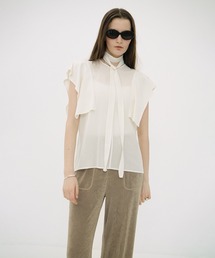24h以内発送 CLANE APRON TOPS チャコールグレー フリーサイズ 24h以内発送 CLANE APRON TOPS チャコールグレー フリーサイズ