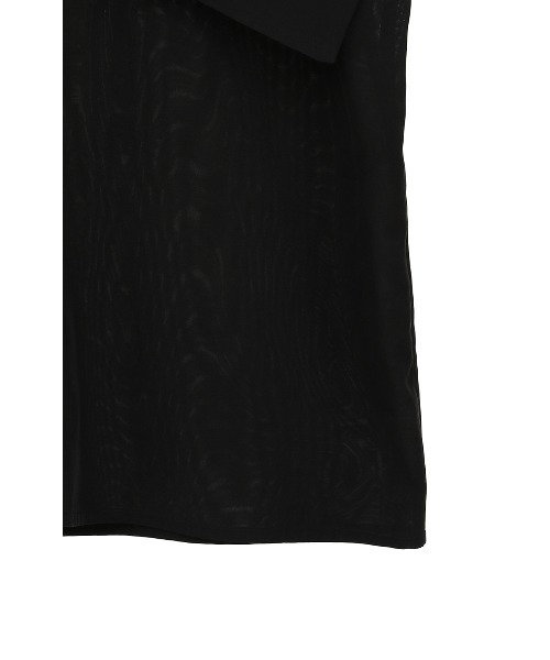 CLANE(クラネ)の「SQUARE SLEEVE BLOUSE(シャツ/ブラウス・レディース・ブラック/ホワイト・1/2)」の21枚目の写真