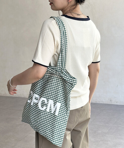 U.S. POLO ASSN.(ユーエスポロアッスン)の「【U.S. POLO ASSN.】クルーネック半袖リブT(Tシャツ/カットソー・レディース・ホワイト系その他/ブラウン/グレー/アイボリー/ブラック/ネイビー・FREE)」の10枚目の写真