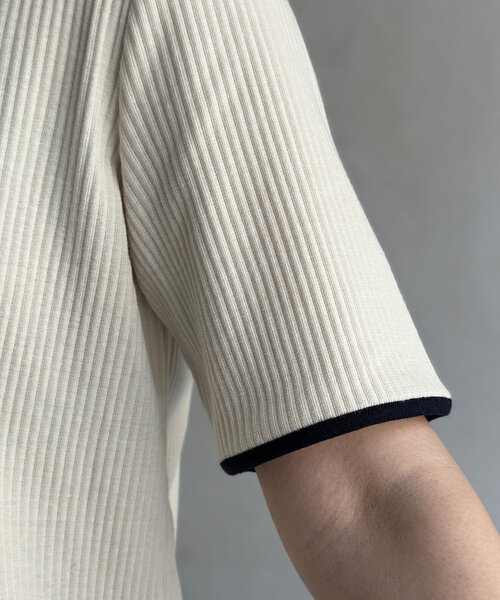 U.S. POLO ASSN.(ユーエスポロアッスン)の「【U.S. POLO ASSN.】クルーネック半袖リブT(Tシャツ/カットソー・レディース・ホワイト系その他/ブラウン/グレー/アイボリー/ブラック/ネイビー・FREE)」の16枚目の写真