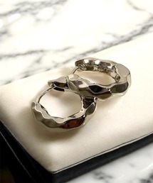 1004ST（イチマルマルヨンエスティー）の「フープ しずく型 シルバー ゴールド ピアス（ピアス（両耳用））」