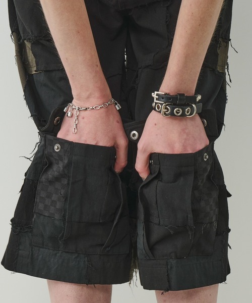 AIVER(アイバー)の「AIVER ボロクォーターカーゴパンツ(カーゴパンツ・メンズ・ナチュラル/グレー/ブラック・SMALL/MEDIUM/LARGE)」の14枚目の写真