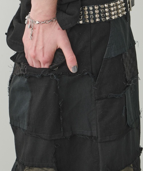 AIVER(アイバー)の「AIVER ボロクォーターカーゴパンツ(カーゴパンツ・メンズ・ナチュラル/グレー/ブラック・SMALL/MEDIUM/LARGE)」の15枚目の写真