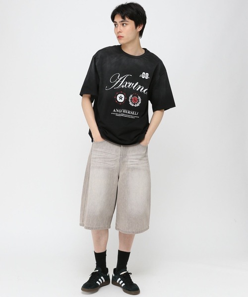 3.3 Field Trip (3.3フィールドトリップ)の「3.3 Field Trip/バミューダデニム(デニムパンツ・メンズ・グレー/ブラック・LARGE/MEDIUM)」の5枚目の写真