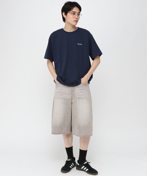 3.3 Field Trip (3.3フィールドトリップ)の「3.3 Field Trip/バミューダデニム(デニムパンツ・メンズ・グレー/ブラック・LARGE/MEDIUM)」の6枚目の写真