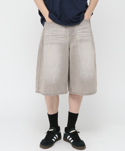 3.3 Field Trip (3.3フィールドトリップ)の「3.3 Field Trip/バミューダデニム(デニムパンツ・メンズ・グレー/ブラック・LARGE/MEDIUM)」の10枚目の写真