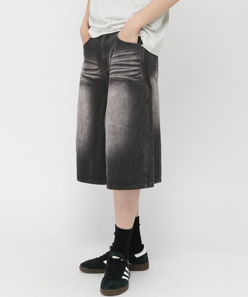 3.3 Field Trip (3.3フィールドトリップ)の「3.3 Field Trip/バミューダデニム(デニムパンツ・メンズ・グレー/ブラック・LARGE/MEDIUM)」の17枚目の写真