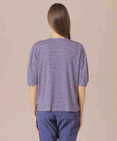 MACKINTOSH LONDON(マッキントッシュ ロンドン)の「チルトスクエアプリントブラウス(シャツ/ブラウス・レディース・ライトブルー/ブラウン系その他5・38/40)」の8枚目の写真