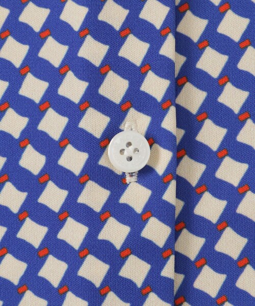 MACKINTOSH LONDON(マッキントッシュ ロンドン)の「チルトスクエアプリントブラウス(シャツ/ブラウス・レディース・ライトブルー/ブラウン系その他5・38/40)」の6枚目の写真