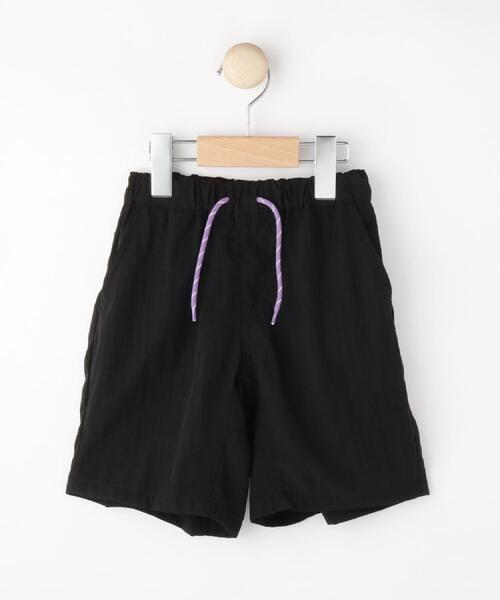 SHOO・LA・RUE(シューラルー)の「◆【100-150cm/ひんやり/水陸両用】配色コード使いハーフパンツ(その他パンツ・キッズ・ブラック/カーキ/ライトパープル・10/11/12/13/14/15 )」の1枚目の写真