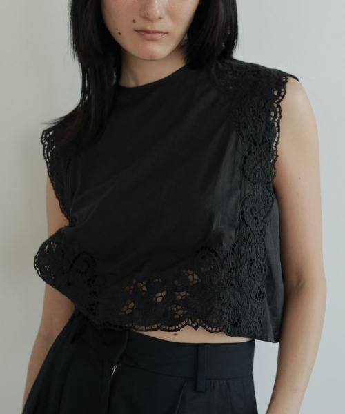 anuke Cutwork Box Blouse 62510420（シャツ/ブラウス）｜anuke