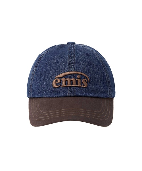 即日発送＊新品未使用＊emis washed denim ball cap　レア WASHED DENIM BALL CAP（キャップ）｜EMIS（イミス）の