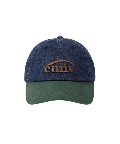 EMIS（イミス）の「WASHED DENIM BALL CAP（キャップ・レディース・ネイビー/ブラウン/グリーン/ピンク/ブラック・FREE）」の14枚目の写真