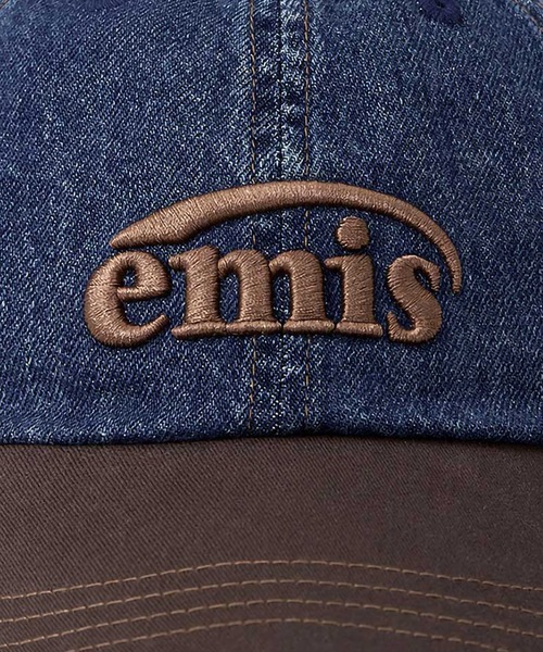 EMIS（イミス）の「WASHED DENIM BALL CAP（キャップ・レディース・ネイビー/ブラウン/グリーン/ピンク/ブラック・FREE）」の19枚目の写真