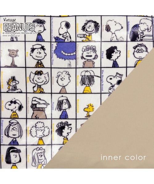 Vintage PEANUTS(ビンテージピーナッツ)の「ルートート / IP.スクエア.ラミ.ピーナッツ-0L(トートバッグ・レディース・その他1/その他2/その他3・FREE)」の6枚目の写真