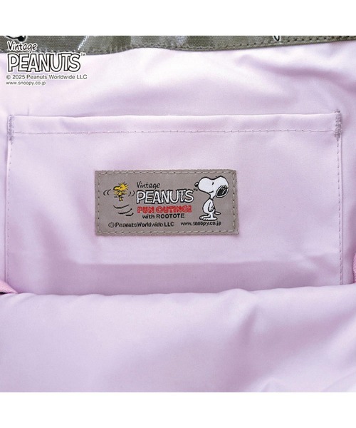 Vintage PEANUTS(ビンテージピーナッツ)の「ルートート / IP.スクエア.ラミ.ピーナッツ-0L(トートバッグ・レディース・その他1/その他2/その他3・FREE)」の10枚目の写真