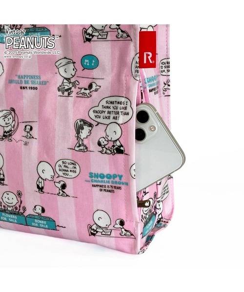 Vintage PEANUTS(ビンテージピーナッツ)の「ルートート / IP.スクエア.ラミ.ピーナッツ-0L(トートバッグ・レディース・その他1/その他2/その他3・FREE)」の14枚目の写真