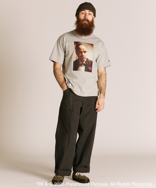 Schott(ショット)の「Schot tx G.F/ショット×ゴッドファーザー/THIS IS BUSINESS NOT PERSONAL T-SHIRT/ヴィトーコルレオーネ Tシャツ(Tシャツ/カットソー・メンズ・グレー/ブラック/ホワイト・M/L/XL/2XL)」の9枚目の写真