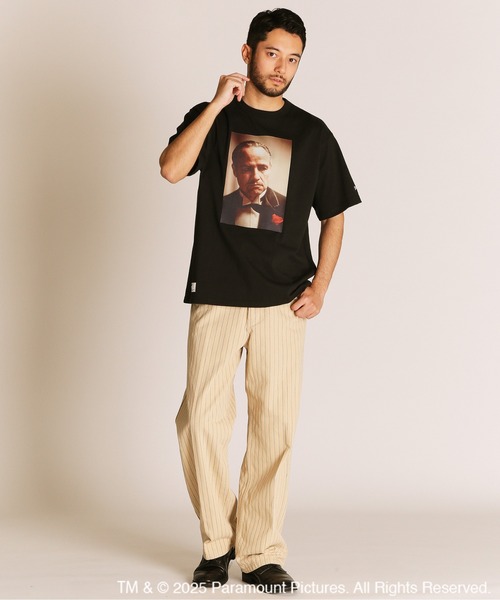 Schott(ショット)の「Schot tx G.F/ショット×ゴッドファーザー/THIS IS BUSINESS NOT PERSONAL T-SHIRT/ヴィトーコルレオーネ Tシャツ(Tシャツ/カットソー・メンズ・グレー/ブラック/ホワイト・M/L/XL/2XL)」の7枚目の写真