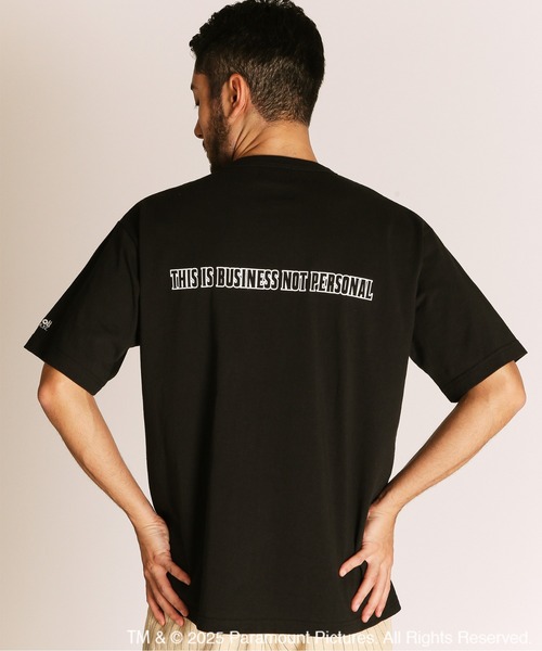 Schott(ショット)の「Schot tx G.F/ショット×ゴッドファーザー/THIS IS BUSINESS NOT PERSONAL T-SHIRT/ヴィトーコルレオーネ Tシャツ(Tシャツ/カットソー・メンズ・グレー/ブラック/ホワイト・M/L/XL/2XL)」の4枚目の写真