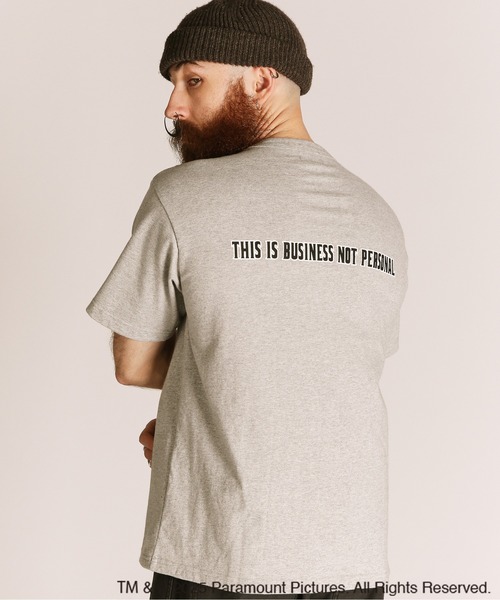 Schott(ショット)の「Schot tx G.F/ショット×ゴッドファーザー/THIS IS BUSINESS NOT PERSONAL T-SHIRT/ヴィトーコルレオーネ Tシャツ(Tシャツ/カットソー・メンズ・グレー/ブラック/ホワイト・M/L/XL/2XL)」の6枚目の写真