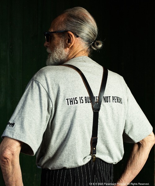 Schott(ショット)の「Schot tx G.F/ショット×ゴッドファーザー/THIS IS BUSINESS NOT PERSONAL T-SHIRT/ヴィトーコルレオーネ Tシャツ(Tシャツ/カットソー・メンズ・グレー/ブラック/ホワイト・M/L/XL/2XL)」の22枚目の写真