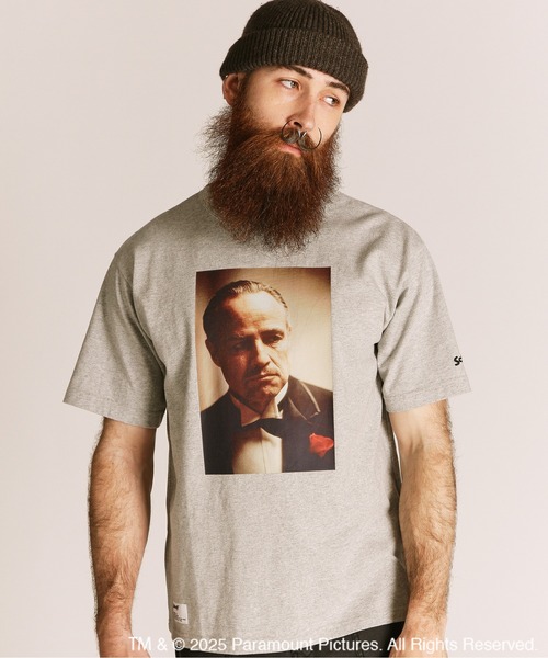 Schott(ショット)の「Schot tx G.F/ショット×ゴッドファーザー/THIS IS BUSINESS NOT PERSONAL T-SHIRT/ヴィトーコルレオーネ Tシャツ(Tシャツ/カットソー・メンズ・グレー/ブラック/ホワイト・M/L/XL/2XL)」の21枚目の写真
