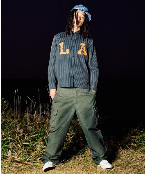 WOKE EDGE(ウォークエッジ)の「Lizard Camo Logo Cap/ミリタリー/リザードカモ/シックスパネルキャップ/WOKE EDGE(キャップ・メンズ・カモフラージュ・FREE)」の2枚目の写真