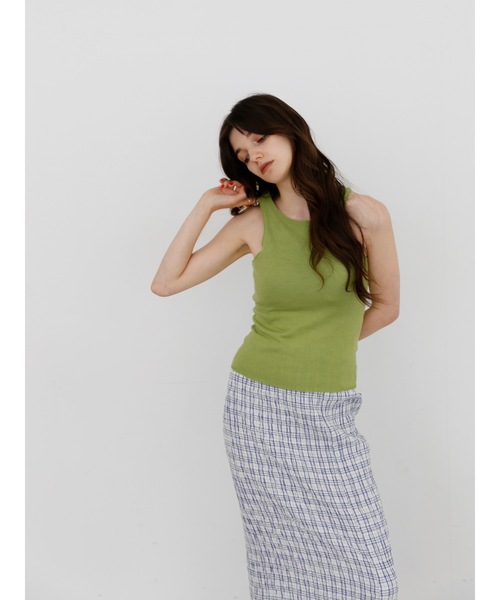 Katrin TOKYO(カトリーントーキョー)の「cup-in glossy american sleeve tops(その他トップス・レディース・パープル/ダークブラウン/グリーン・FREE/XS)」の21枚目の写真