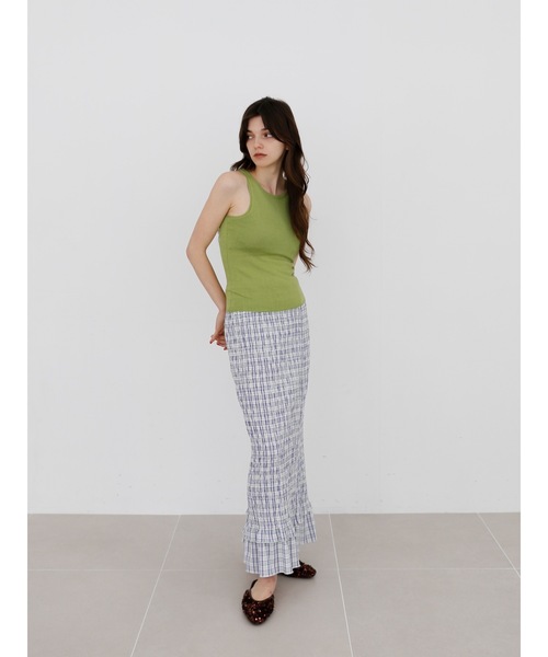 Katrin TOKYO(カトリーントーキョー)の「cup-in glossy american sleeve tops(その他トップス・レディース・パープル/ダークブラウン/グリーン・FREE/XS)」の20枚目の写真