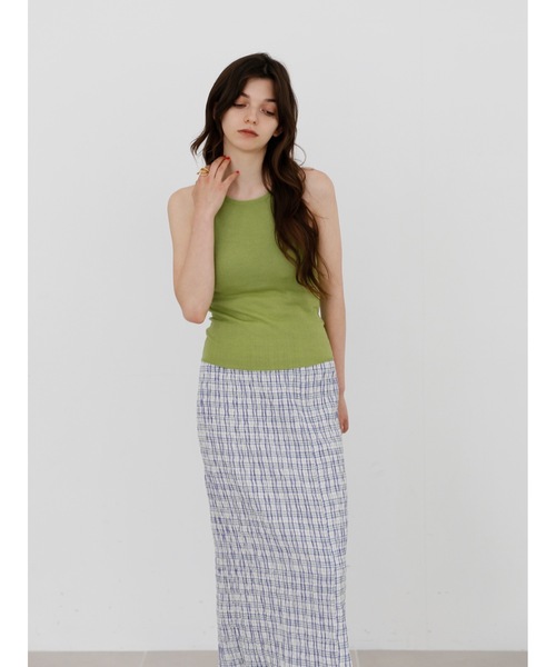 Katrin TOKYO(カトリーントーキョー)の「cup-in glossy american sleeve tops(その他トップス・レディース・パープル/ダークブラウン/グリーン・FREE/XS)」の19枚目の写真