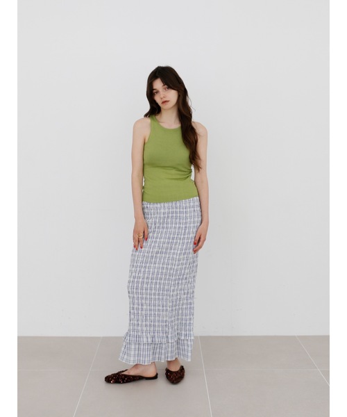 Katrin TOKYO(カトリーントーキョー)の「cup-in glossy american sleeve tops(その他トップス・レディース・パープル/ダークブラウン/グリーン・FREE/XS)」の18枚目の写真