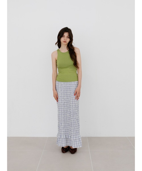 Katrin TOKYO(カトリーントーキョー)の「cup-in glossy american sleeve tops(その他トップス・レディース・パープル/ダークブラウン/グリーン・FREE/XS)」の15枚目の写真