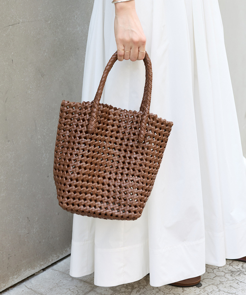 JOURNAL STANDARD(ジャーナルスタンダード)の「【BAGMATI/バグマティ】メッシュBAG(トートバッグ・レディース・ブラック/ブラウン・FREE)」の4枚目の写真