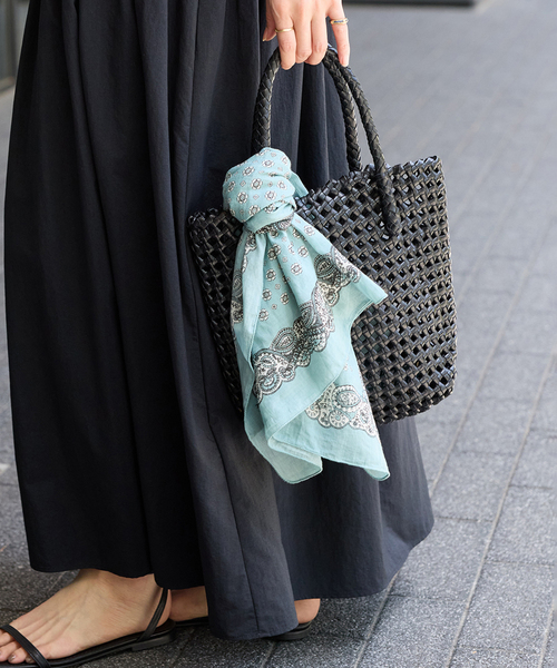 JOURNAL STANDARD(ジャーナルスタンダード)の「【BAGMATI/バグマティ】メッシュBAG(トートバッグ・レディース・ブラック/ブラウン・FREE)」の5枚目の写真