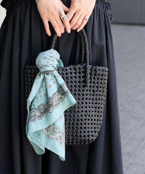 JOURNAL STANDARD(ジャーナルスタンダード)の「【BAGMATI/バグマティ】メッシュBAG(トートバッグ・レディース・ブラック/ブラウン・FREE)」の6枚目の写真