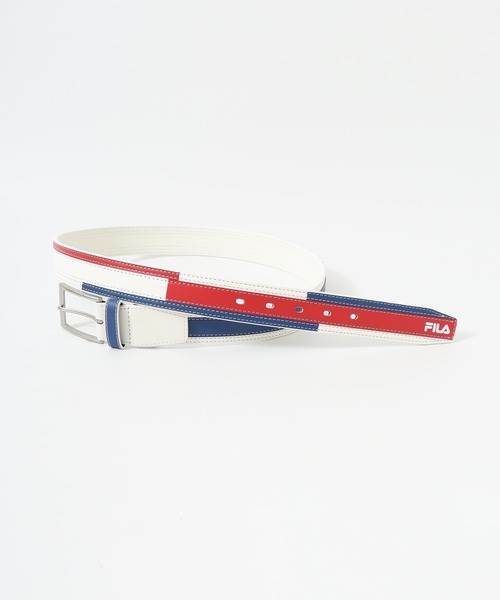 FILA(フィラ)の「FILA トリコロール ベルト(ベルト・メンズ・C/A/B・FREE)」の12枚目の写真