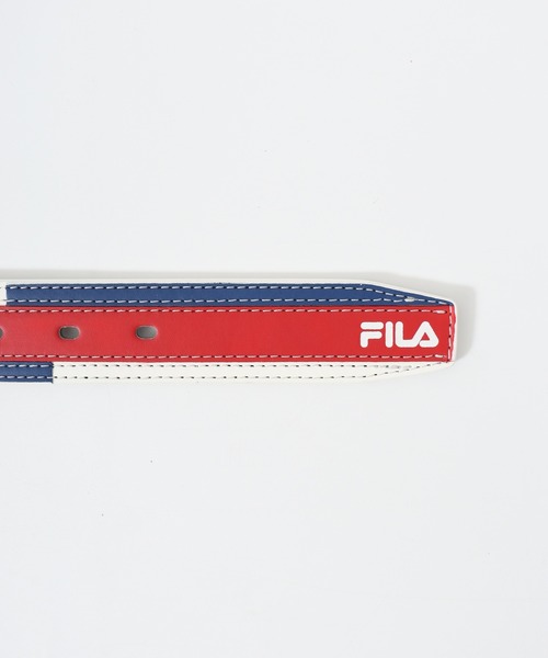 FILA(フィラ)の「FILA トリコロール ベルト(ベルト・メンズ・C/A/B・FREE)」の15枚目の写真